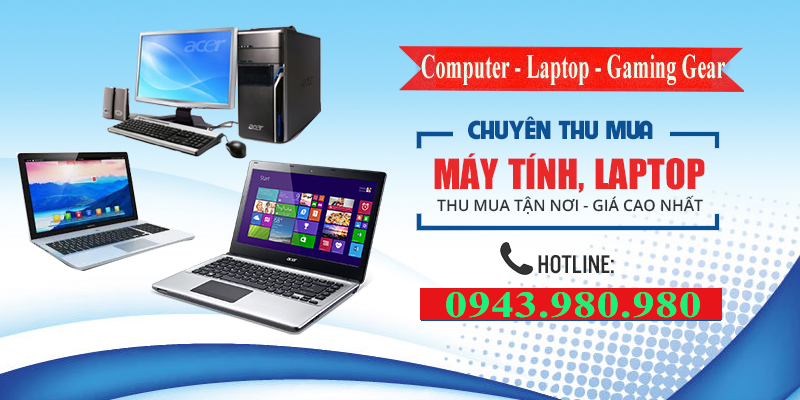 Mua bán máy tính laptop cũ quận tây hồ