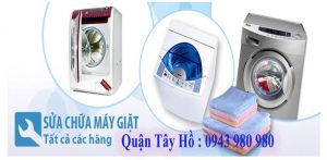 sửa máy giặt tại Tây Hồ