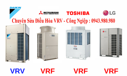 Sửa Điều Hòa VRV, Công Nghiệp Tại Tây Hồ